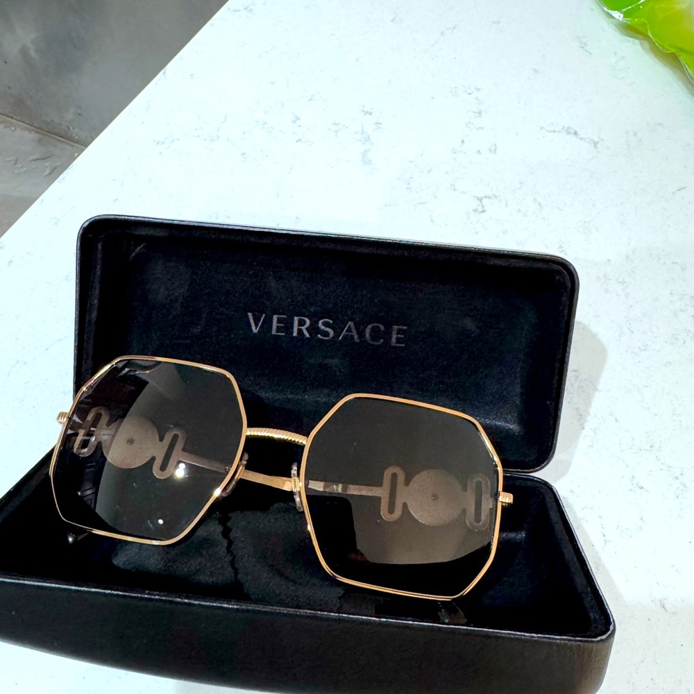 Versace Women’s Sunglasses -Gold